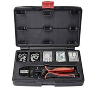 Set d'outils de sertissage TOOLCRAFT TO-7703463 83 pièces pour embouts de câble 0.5 à 35 mm² avec assortiment d'embouts