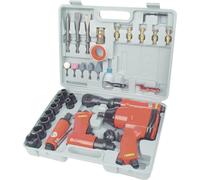 Set d'outils pneumatiques Brüder Mannesmann M15033 carré 1/2\ (12,5 mm) 8 bar + mallette 1 set