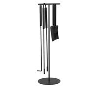 Set d'outils pour cheminée ASHI, 5 pièces, noir, Blomus