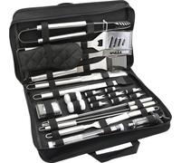 Set d'outils pour grillades 27pcs sac textile
