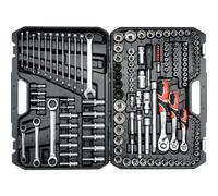 Set d'outils - YATO - YT-38811 - 150 pièces - Acier au chrome vanadium - Sacoche incluse