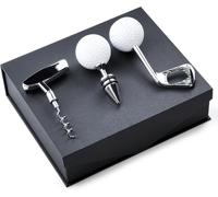 Set d'ouvre-bouteilles - 3 pièces - en forme de vague - alliage de zinc - Accessoires pour le vin