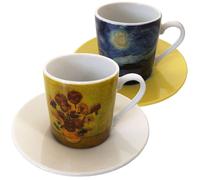 Arty Van Gogh Lot de 2 Tasses