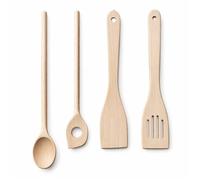 Set 3 cuillères et spatule en bois de hêtre Kela