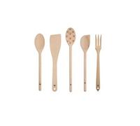 Set d'ustensiles de cuisine en bois - Woodware - Marron - Bois