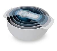 Ensemble de bol de cuisine NEST 40112, 9 pièces, avec passoire et tasses à mesurer, bleu, Joseph Joseph