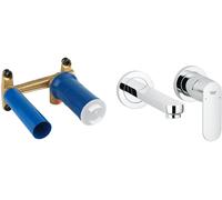 Set élément encastré de mitigeur Grohe Eurostyle 23571000, mitigeur de lavabo Grohe Eurosmart Cosmopolitan 19381000