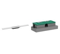 Set élément extérieur d’évacuation Hansgrohe RainDrain Flex 56043700, kit de montage Hansgrohe uBox Universal 1000180