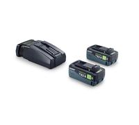 Set Énergie 18V 2 batteries 8 Ah BP 18 TBX 8 ASI + SCA 16 FESTOOL