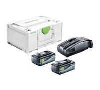 Set énergie 18V SYS 2 x 8,0 / SCA 16 + coffret SYSTAINER 3 - FESTOOL - 577327
