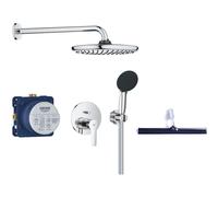 Set ensemble de douche Grohe Start 25292000, raclette à eau Grohe 4067393055617