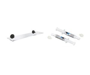 Set étagère Grohe Start 412022430, colle Grohe 41128000