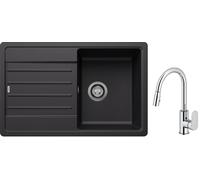 Set évier en granit Blanco Legra 45 S 526083, mitigeur de cuisine Oltens Lista 35202100
