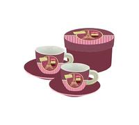 Set Expresso Macaron Multicolore G