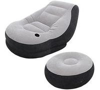 Set Fauteuil + Pouf Floques Ultra Lounge Intex G