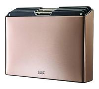 Set Folio acier 4 planches, etui inox or rose, antiderapantes, lave vaisselle