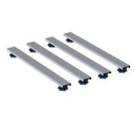 Set Geberit pieds et traverses pour receveur de douche en résine de pierre, à partir de 140 cm, Lxl 80x7,3cm, pieds réglables en hauteur 6-12 cm, 554.962.00.1