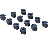 Set Geberit pieds pour receveurs de douche, dès 160 cm, hauteur réglable 6-12 cm, 554.952.00.2
