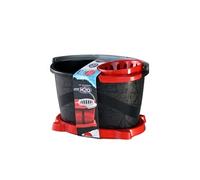 Set H20 Evolution avec seau + mop + essoreuse - Noir/rouge - 18L