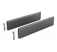 Set HETTICH ArciTech Topside pour tiroir 218/94 ou 250/126 mm - L.650 mm - Anthracite - 9122970