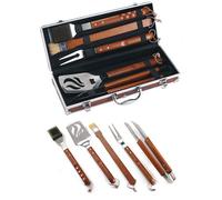 Set Housse pour Barbecue Outils en Bois Et Inox à Partir De BBQ Grill Barbecue