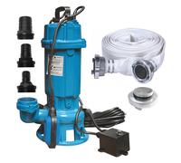 Set IBO Furiatka 1500 pompe + Raccord 52 mm + Tuyau incendie 20 m
