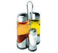 IBILI 768500 Set 4 pièces pour salade (Huilier+Vinaigrier+Salière+Poivrière)