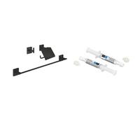 Set kit d'accessoires 3 en 1 Grohe Start Cube 411242430, colle Grohe 41128000