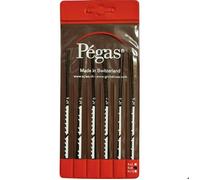 Set lames scie à chantourner 6 pcs Pegas PS906x6DI