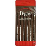 Set lames scie à chantourner 6 pcs Pegas PS906x6DI