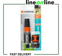 Gardena Kit d'arrosage terminal pour tuyau Ø int. 19 mm - 1 x 18214, 1 x 18300