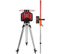 Set Laser de construction rotatif horizontal Levelfix 550HV + Trépied 1,8 m + Mire incluse - NETIM - 554511 G