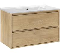 Set lavabo Comad Lava UM-CFP LAVA 80D DP, armoire Comad Viola VIOLA CREMONA 82-80-46-2S