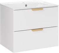 Set lavabo Comad Lava UM-CFPLAVA60DDP, armoire Comad Aster White ASTER WHITE 82-60-46-2S