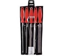 Set limes atelier 5 pcs avec manche bi-matière dick 1314202-2k G