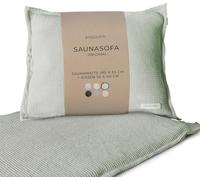 Set Long – Coussin de sauna avec sangle de transport, lavable et fabriqué à la main en Europe