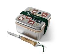 Set lunch box métal 1l et couteau monbento® x opinel