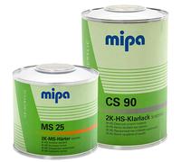 SET Mipa 2K-HS-Klarlack CS 90 + Mipa 2K-MS-Härter MS25 1,5L