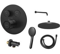 Set mitigeur bain-douche Ferro BFBOXBL, douche à effet de pluie Ferro Nostris DSN99BL, RN350BL, PKN14BL, S99BL, W33