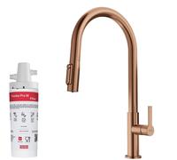 Set mitigeur de cuisine Franke Maris Slim Clear Water J Pull-Out 120.0736.602, filtre sous évier Franke Pro M Connect 150.0752.886