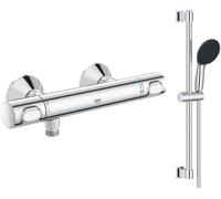 Set mitigeur de douche Grohe Precision 34840000, ensemble de douche Grohe Vitalio Start 27942001