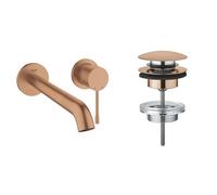 Set mitigeur de lavabo Grohe Essence New 19967DL1, bonde de lavabo Grohe 65807DL0