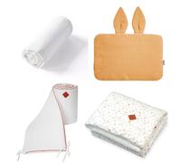 Set Mon Premier Lit Sidonia Sidonia, Beige, Écru, Blanc TU