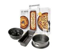 Set moule à pâtisserie - BIRKMANN - EASY BAKING - Acier Carbone - 3 pièces