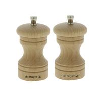 Set moulins à poivre et à sel Paso 10 cm De Buyer