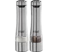 Russell Hobbs Set 2 moulins automatiques sel et poivre 23460-56 Acier brossé, meules céramique, LED