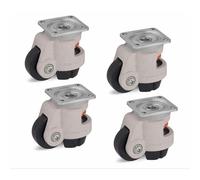 Jeu de 4 - Roulette de nivellement 50mm Roue Blickle Capacité 250kg HRP-POA 50G