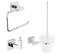 Set PaulGurkes de brosse WC avec support et porte-papier