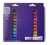 Set peinture à l'huile Initiation Artisan 20 tubes de 12ml Winsor et Newton