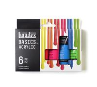 Liquitex Basics Acrylique Set 6X22ml Couleurs Fluorescentes Row